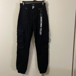 Good vibes only joggers